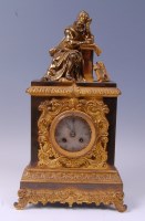 Lot 3590 - A mid-19th century French gilt bronze figural...