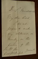 Lot 1016 - DISRAELI Benjamin, 1st Earl of Beaconsfield...