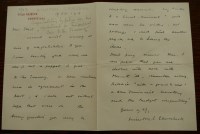 Lot 1022 - CHURCHILL, Winston L.S., Sir, signed letter,...