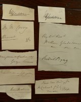 Lot 1028 - DISRAELI, Benjamin, GLADSTONE W.E. (2), BYNE...