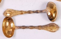 Lot 1150 - A pair of Odiot French vermeil (silver-gilt)...