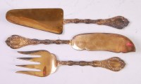 Lot 1151 - A pair of Odiot French vermeil (silver-gilt)...