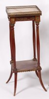 Lot 1544 - A French Napoleon III mahogany guéridon table,...