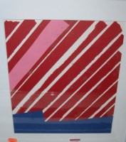 Lot 1025 - Raymond Elston - untitled collage, signed...