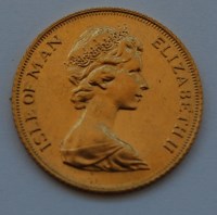 Lot 170 - Great Britain, 1973 Isle of Man gold half...