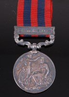 Lot 400 - An India General service Medal (1854) with...