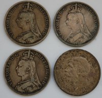 Lot 60 - Great Britain, three Victoria jubilee head...