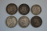 Lot 61 - Great Britain, five Victoria jubilee head...