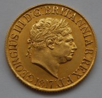 Lot 143 - Great Britain, 1817 gold full sovereign,...