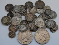 Lot 205 - Mixed lot of various foreign silver coins, to...