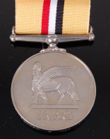 Lot 505 - An Iraq medal (2004) naming 5167348 RFN A...