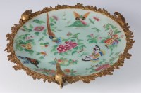 Lot 1407 - A 19th century Chinese Canton celadon ware...