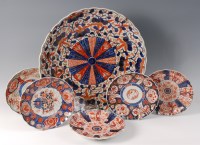 Lot 1408 - A Japanese Meiji period stoneware charger,...