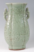 Lot 1416 - A 19th century Chinese celadon jade stoneware...
