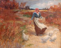 Lot 1452 - Patrick Gordon Glennie (1881-1953) - The Goose-...