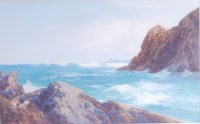 Lot 1470 - Frederick John Widgery (1861-1942) - Waves...