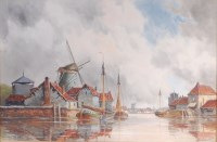Lot 1471 - Louis Van Staaten (Dutch 1836-1909) -...