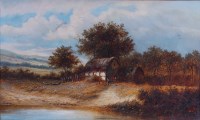 Lot 1477 - Joseph Thors (act.1863-1900) - Feeding the...