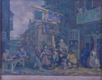 Lot 1498 - After William Hogarth (1697-1764) - Canvassing...