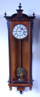 Lot 1524 - A late 19th century walnut and ebonised Vienna...
