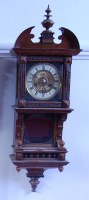 Lot 1525 - A late 19th century walnut and beech Vienna...