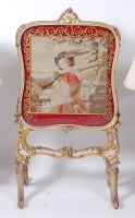 Lot 1572 - A mid-19th century French giltwood and gesso...