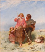 Lot 1455 - James John Hill RBA (1811-1882) - Harvest...
