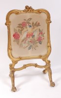 Lot 1623 - A 19th century Rococo Revival giltwood and...