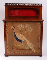 Lot 1630 - A circa 1830 rosewood chiffonier, having...