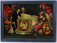 Lot 1500 - W. B. Walker publ. - Prince Coburg at the tomb...