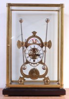 Lot 1540 - A contemporary replica brass single fusee...