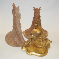 Lot 81 - A giltwood wall bracket in the Roco style,...