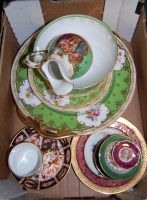 Lot 88 - A box of miscellaneous Victorian and later...