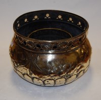 Lot 110 - An early 20th century brass jardiniere having...