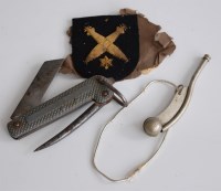 Lot 111 - A WWII period Royal Navy issue seaman's...