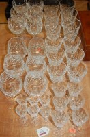 Lot 129 - A six place suite of Waterford cut glass ware...