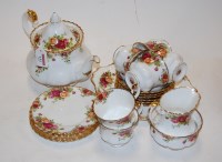 Lot 151 - A Royal Albert six place setting tea service...