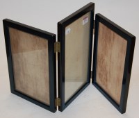 Lot 176 - An early 20th century blue lacquered three...