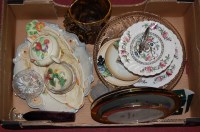 Lot 205 - A box of miscellaneous items to include;...