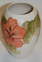 Lot 220 - A modern Moorcroft vase, of ovoid form, on a...