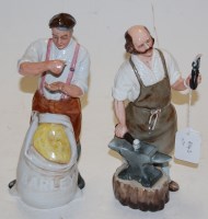 Lot 221 - A Royal Doulton figurine 'The Blacksmith',...