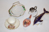 Lot 238 - A Royal Crown Derby desk ornament in the form...