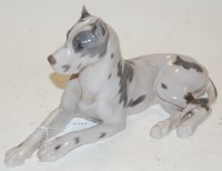 Lot 242 - A Bing & Grondhal model of a recumbent Great...
