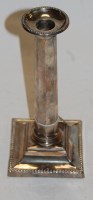 Lot 283 - An early 20th century silver octagonal...