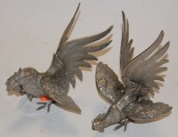 Lot 318 - A pair of early 20th century silver plated...
