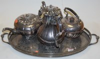 Lot 319 - A collection of miscellaneous silver plated...
