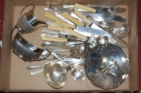 Lot 321 - A small collection of silver plated wares to...
