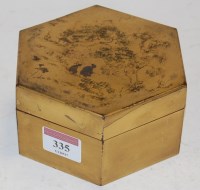 Lot 335 - A set of four Chinese export lacquered Russian...