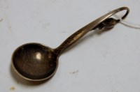 Lot 351 - A Danish Arts & Crafts hammered silver spoon...
