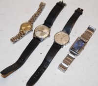 Lot 372 - Four various gents fashion watches to include;...
